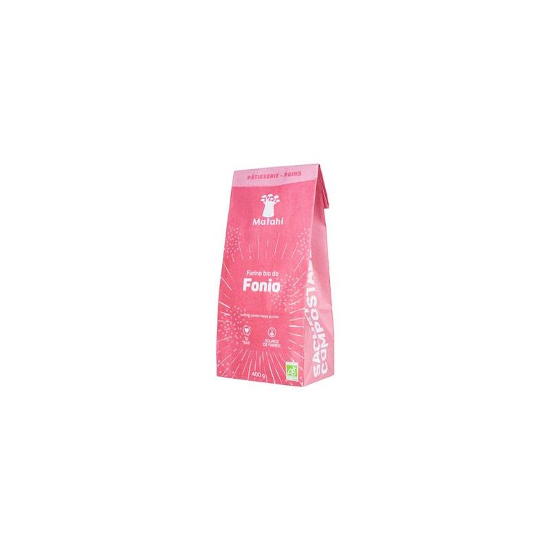 Farine de fonio BIO MATAHI 400 g
